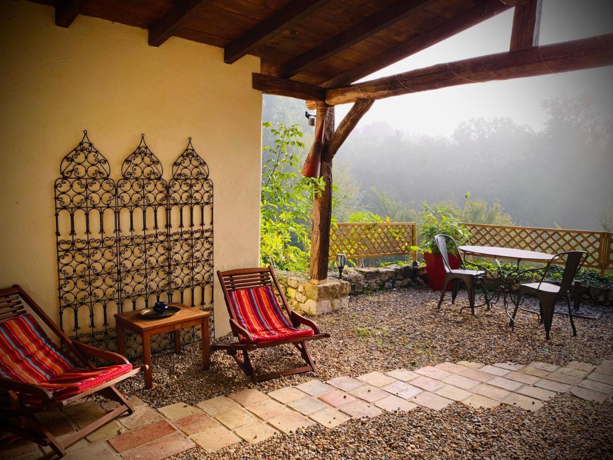 Gite La Canopee A Duras - Piscine Exteriér fotografie